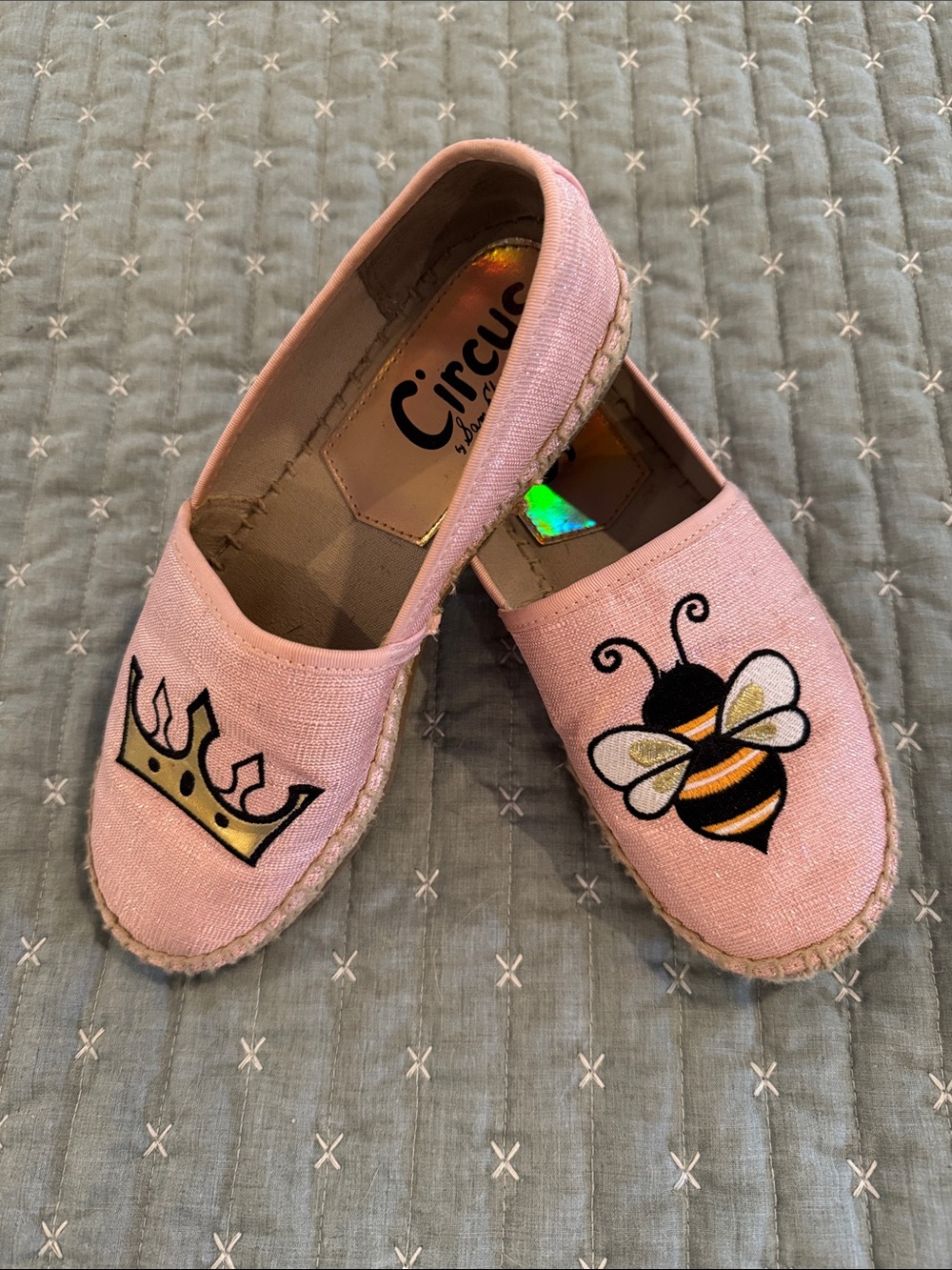 EUC Circus by Sam Edelman Pink Queen Bee Espadrilles - Size 6